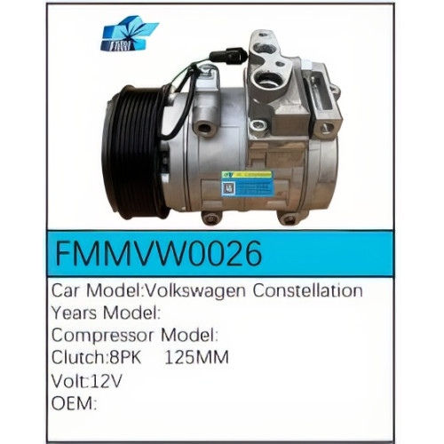 PartzBiz CE: -Compressor for Volkswagen - FMMVW0026 PartzBiz CE: -Compressor for Volkswagen - FMMVW0026