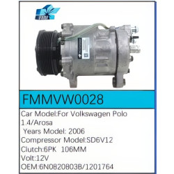 PartzBiz CE FMMVW0028 - Compressor for Volkswagen - FMMVW0028 PartzBiz CE FMMVW0028 - Compressor for Volkswagen - FMMVW0028