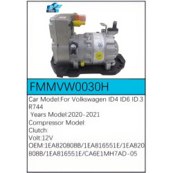 PartzBiz CE FMMVW0030H - Compressor for Volkswagen - FMMVW0030H PartzBiz CE FMMVW0030H - Compressor for Volkswagen - FMMVW0030H