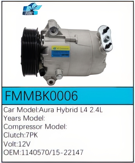 PartzBiz CE: -Compressor for Buick - FMMBK0006 PartzBiz CE: -Compressor for Buick - FMMBK0006