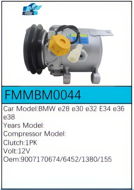 PartzBiz CE: -Compressor for BMW - FMMBM0044 PartzBiz CE: -Compressor for BMW - FMMBM0044