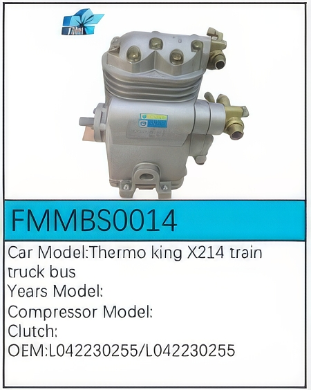 PartzBiz CE: -สำหรับคอมเพรสเซอร์ Thermo King - FMMBS0014 PartzBiz CE: -สำหรับคอมเพรสเซอร์ Thermo King - FMMBS0014