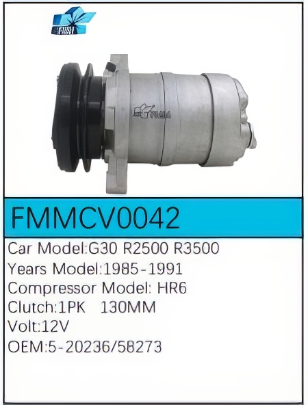 PartzBiz CE: -สำหรับคอมเพรสเซอร์ Chevrolet - FMMCV0042 PartzBiz CE: -สำหรับคอมเพรสเซอร์ Chevrolet - FMMCV0042