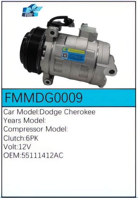 PartzBiz CE: -สำหรับคอมเพรสเซอร์ Dodge - FMMDG0009 PartzBiz CE: -สำหรับคอมเพรสเซอร์ Dodge - FMMDG0009
