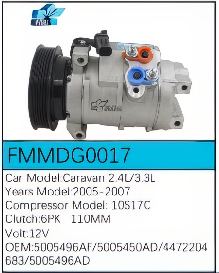 PartzBiz CE: -Compressor for Dodge - FMMDG0017 PartzBiz CE: -Compressor for Dodge - FMMDG0017