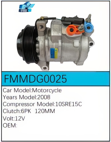 PartzBiz CE: -สำหรับคอมเพรสเซอร์ Dodge - FMMDG0025 PartzBiz CE: -สำหรับคอมเพรสเซอร์ Dodge - FMMDG0025