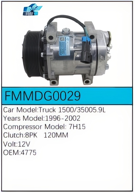 PartzBiz CE: -สำหรับคอมเพรสเซอร์ Dodge - FMMDG0029 PartzBiz CE: -สำหรับคอมเพรสเซอร์ Dodge - FMMDG0029
