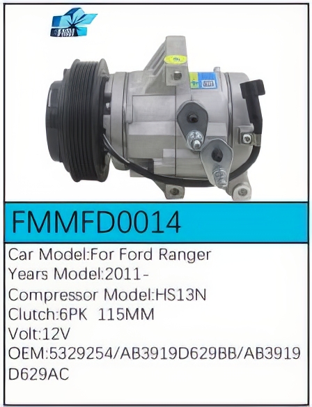 PartzBiz CE: -Compressor for Ford - FMMFD0014 PartzBiz CE: -Compressor for Ford - FMMFD0014