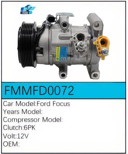 PartzBiz CE: -สำหรับคอมเพรสเซอร์ Ford - FMMFD0072 PartzBiz CE: -สำหรับคอมเพรสเซอร์ Ford - FMMFD0072
