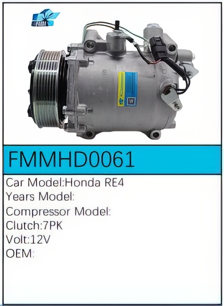 PartzBiz CE: -Compressor for Honda - FMMHD0061 PartzBiz CE: -Compressor for Honda - FMMHD0061