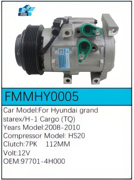 PartzBiz CE: -Compressor for Hyundai - FMMHY0005 PartzBiz CE: -Compressor for Hyundai - FMMHY0005