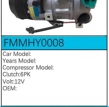 PartzBiz CE: -คอมเพรสเซอร์ FMMHY0008 PartzBiz CE: -คอมเพรสเซอร์ FMMHY0008