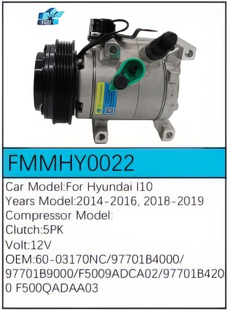 PartzBiz CE: -Compressor for Hyundai - FMMHY0022 PartzBiz CE: -Compressor for Hyundai - FMMHY0022