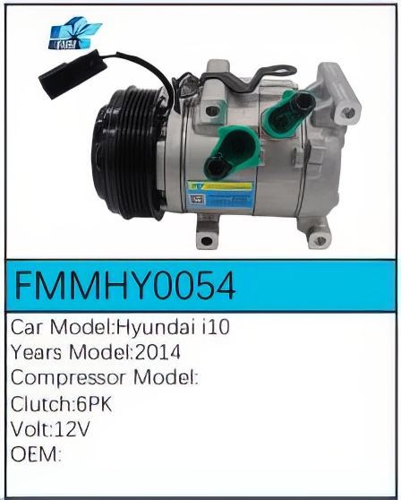 PartzBiz CE: -สำหรับคอมเพรสเซอร์ Hyundai - FMMHY0054 PartzBiz CE: -สำหรับคอมเพรสเซอร์ Hyundai - FMMHY0054