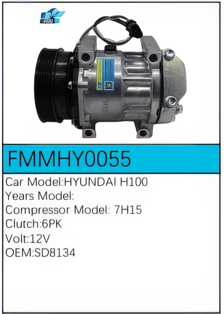 PartzBiz CE: -สำหรับคอมเพรสเซอร์ Hyundai - FMMHY0055 PartzBiz CE: -สำหรับคอมเพรสเซอร์ Hyundai - FMMHY0055