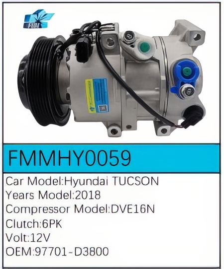 PartzBiz CE: -สำหรับคอมเพรสเซอร์ Hyundai - FMMHY0059 PartzBiz CE: -สำหรับคอมเพรสเซอร์ Hyundai - FMMHY0059