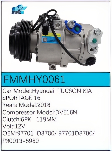 PartzBiz CE: -สำหรับคอมเพรสเซอร์ Hyundai - FMMHY0061 PartzBiz CE: -สำหรับคอมเพรสเซอร์ Hyundai - FMMHY0061