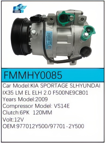 PartzBiz CE: -สำหรับคอมเพรสเซอร์ Hyundai - FMMHY0085 PartzBiz CE: -สำหรับคอมเพรสเซอร์ Hyundai - FMMHY0085