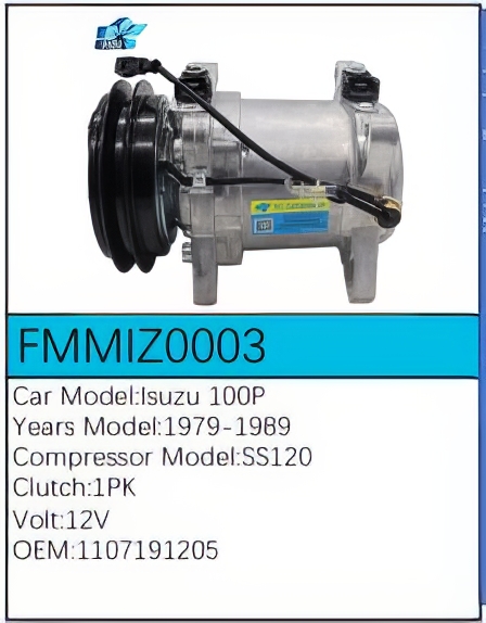 PartzBiz CE: -Compressor for Isuzu - FMMIZ0003 PartzBiz CE: -Compressor for Isuzu - FMMIZ0003