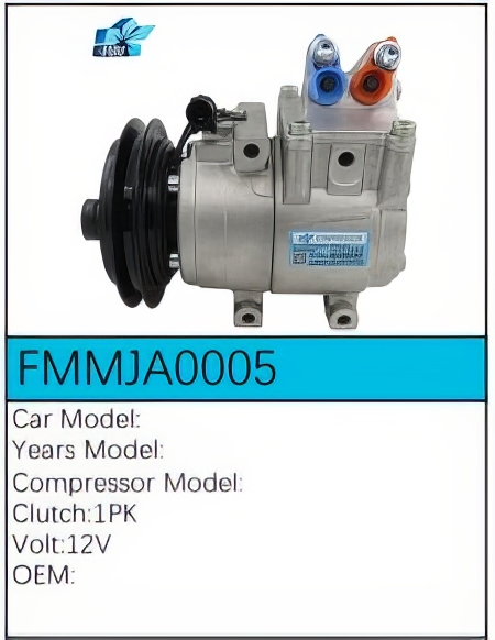 PartzBiz CE: -สำหรับคอมเพรสเซอร์ JAC - FMMJA0005 PartzBiz CE: -สำหรับคอมเพรสเซอร์ JAC - FMMJA0005
