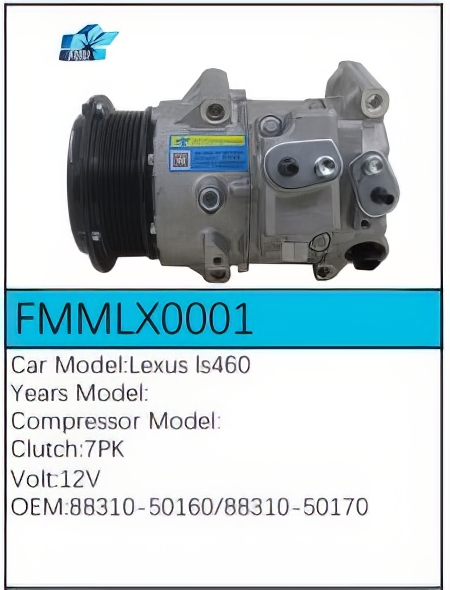 PartzBiz CE: -Compressor for Lexus - FMMLX0001 PartzBiz CE: -Compressor for Lexus - FMMLX0001