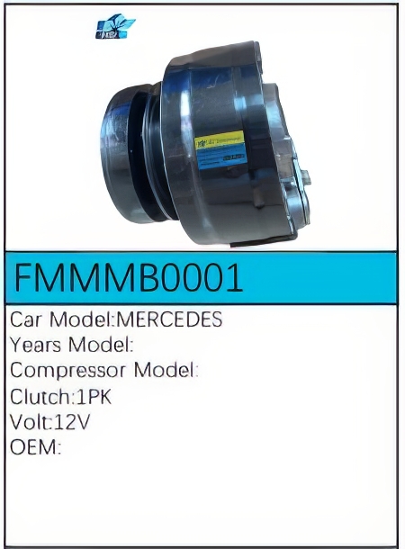 PartzBiz CE: -สำหรับคอมเพรสเซอร์ Mercedes-Benz - FMMMB0001 PartzBiz CE: -สำหรับคอมเพรสเซอร์ Mercedes-Benz - FMMMB0001