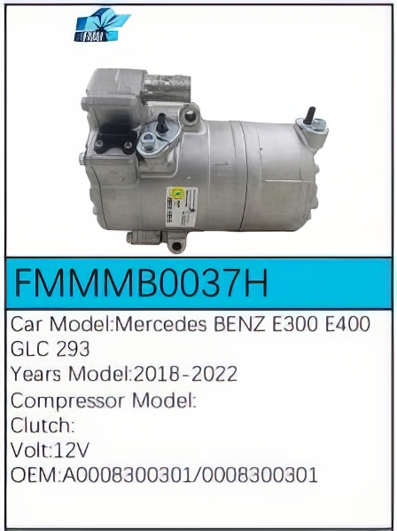 PartzBiz CE: -สำหรับคอมเพรสเซอร์ Mercedes-Benz - FMMMB0037H PartzBiz CE: -สำหรับคอมเพรสเซอร์ Mercedes-Benz - FMMMB0037H