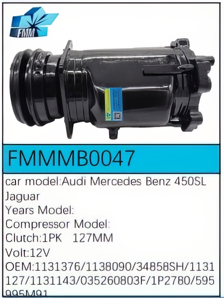PartzBiz CE: -Compressor for Mercedes-Benz - FMMMB0047 PartzBiz CE: -Compressor for Mercedes-Benz - FMMMB0047