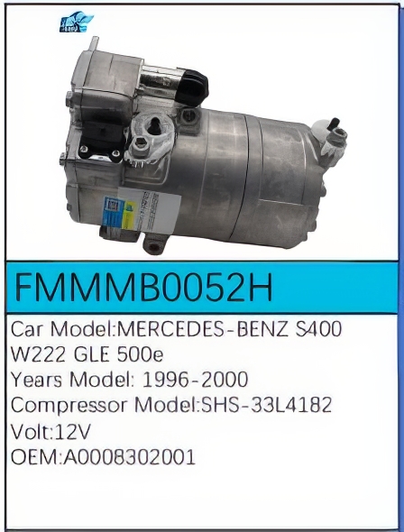 PartzBiz CE: -สำหรับคอมเพรสเซอร์ Mercedes-Benz - FMMMB0052H PartzBiz CE: -สำหรับคอมเพรสเซอร์ Mercedes-Benz - FMMMB0052H
