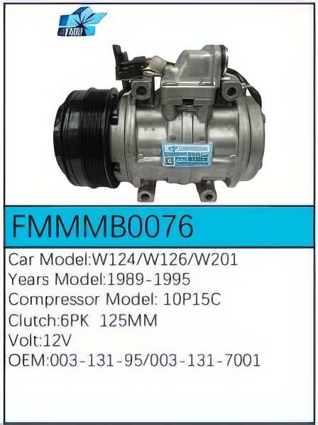 PartzBiz CE: -Compressor for Mercedes-Benz - FMMMB0076 PartzBiz CE: -Compressor for Mercedes-Benz - FMMMB0076