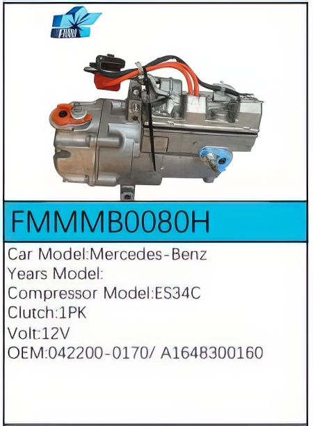 PartzBiz CE: -Compressor for Mercedes-Benz - FMMMB0080H PartzBiz CE: -Compressor for Mercedes-Benz - FMMMB0080H