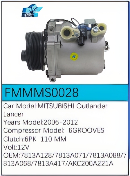 PartzBiz CE: -Compressor for Mitsubishi - FMMMS0028 PartzBiz CE: -Compressor for Mitsubishi - FMMMS0028