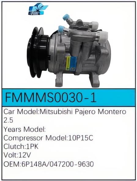 PartzBiz CE: -Compressor for Mitsubishi - FMMMS0030-1 PartzBiz CE: -Compressor for Mitsubishi - FMMMS0030-1