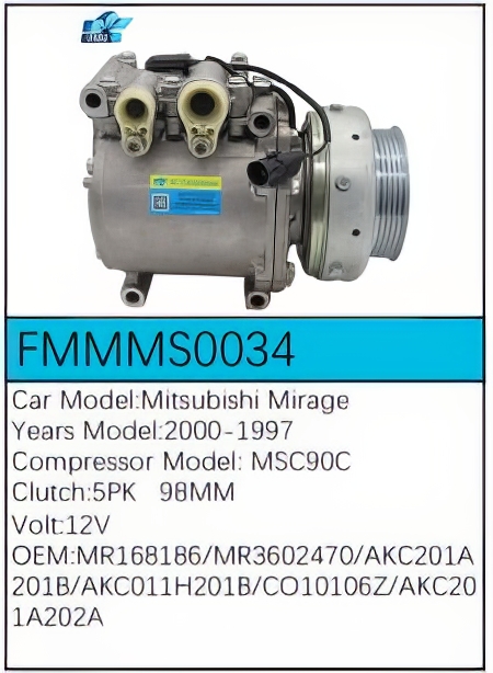 PartzBiz CE: -สำหรับคอมเพรสเซอร์ Mitsubishi - FMMMS0034 PartzBiz CE: -สำหรับคอมเพรสเซอร์ Mitsubishi - FMMMS0034