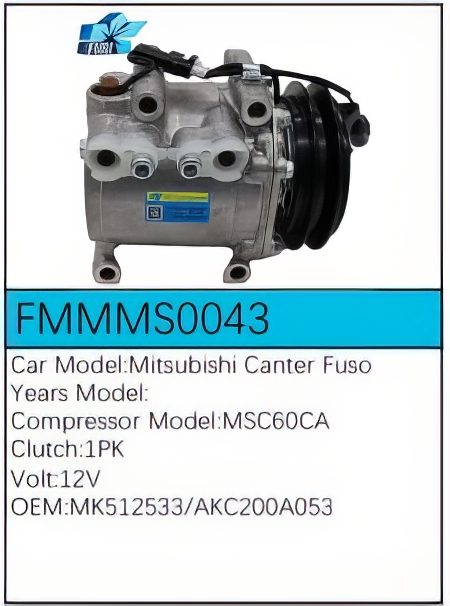 PartzBiz CE: -Compressor for Mitsubishi - FMMMS0043 PartzBiz CE: -Compressor for Mitsubishi - FMMMS0043