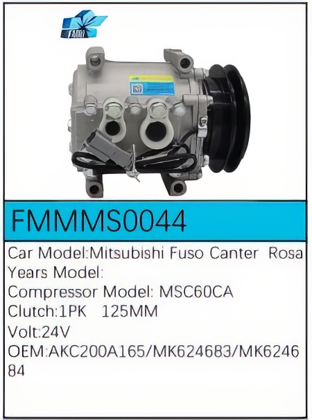 PartzBiz CE: -Compressor for Mitsubishi - FMMMS0044 PartzBiz CE: -Compressor for Mitsubishi - FMMMS0044