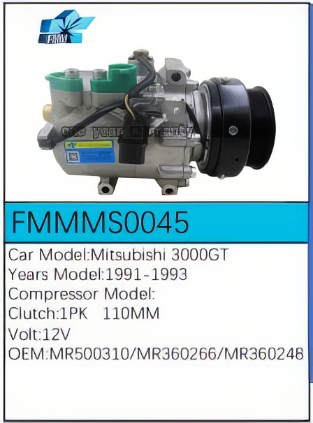 PartzBiz CE: -Compressor for Mitsubishi - FMMMS0045 PartzBiz CE: -Compressor for Mitsubishi - FMMMS0045