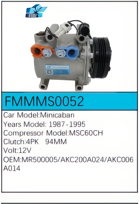 PartzBiz CE: -สำหรับคอมเพรสเซอร์ Mitsubishi - FMMMS0052 PartzBiz CE: -สำหรับคอมเพรสเซอร์ Mitsubishi - FMMMS0052