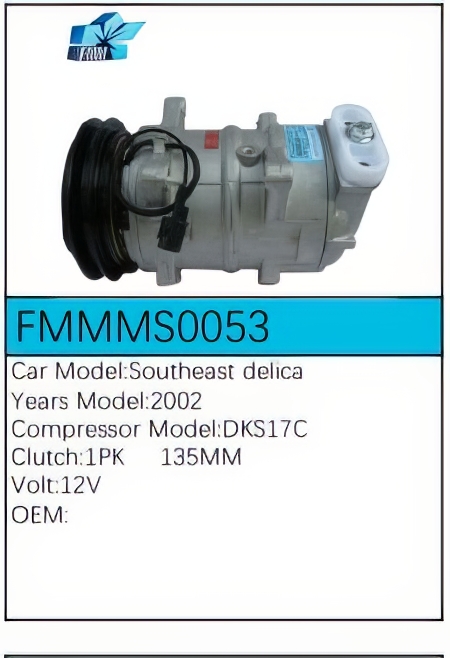 PartzBiz CE: -Compressor for Mitsubishi - FMMMS0053 PartzBiz CE: -Compressor for Mitsubishi - FMMMS0053