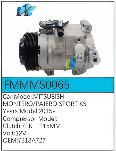 PartzBiz CE: -Compressor for Mitsubishi - FMMMS0065 PartzBiz CE: -Compressor for Mitsubishi - FMMMS0065
