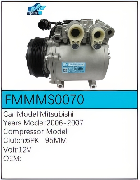 PartzBiz CE: -Compressor for Mitsubishi - FMMMS0070 PartzBiz CE: -Compressor for Mitsubishi - FMMMS0070
