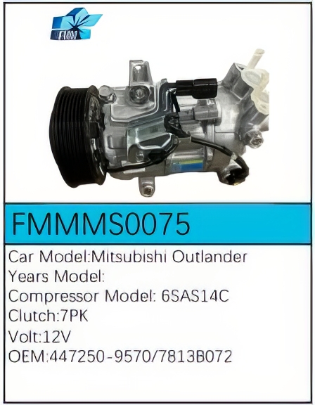 PartzBiz CE: -Compressor for Mitsubishi - FMMMS0075 PartzBiz CE: -Compressor for Mitsubishi - FMMMS0075