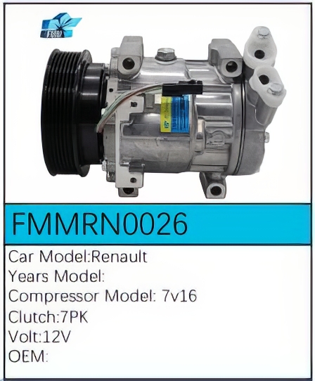 PartzBiz CE: -สำหรับคอมเพรสเซอร์ Renault - FMMRN0026 PartzBiz CE: -สำหรับคอมเพรสเซอร์ Renault - FMMRN0026
