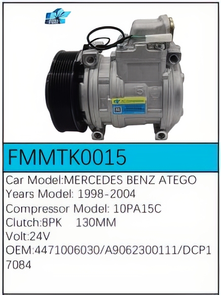 PartzBiz CE: -Compressor for Mercedes-Benz - FMMTK0015 PartzBiz CE: -Compressor for Mercedes-Benz - FMMTK0015