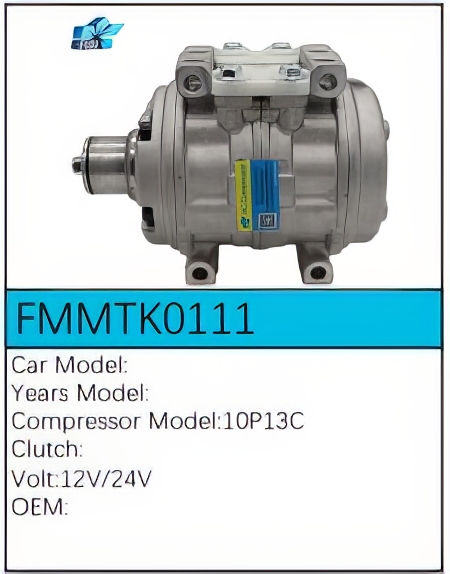 PartzBiz CE: -Compressor FMMTK0111 PartzBiz CE: -Compressor FMMTK0111