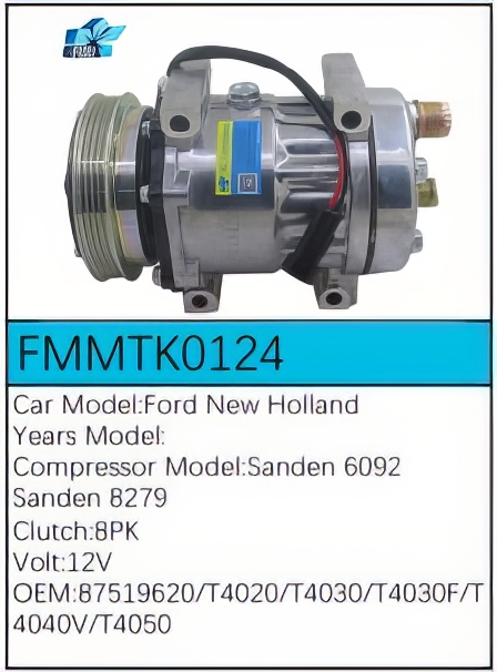 PartzBiz CE: -Compressor for Ford - FMMTK0124 PartzBiz CE: -Compressor for Ford - FMMTK0124