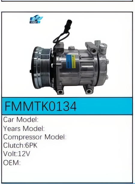 PartzBiz CE: -Compressor FMMTK0134 PartzBiz CE: -Compressor FMMTK0134