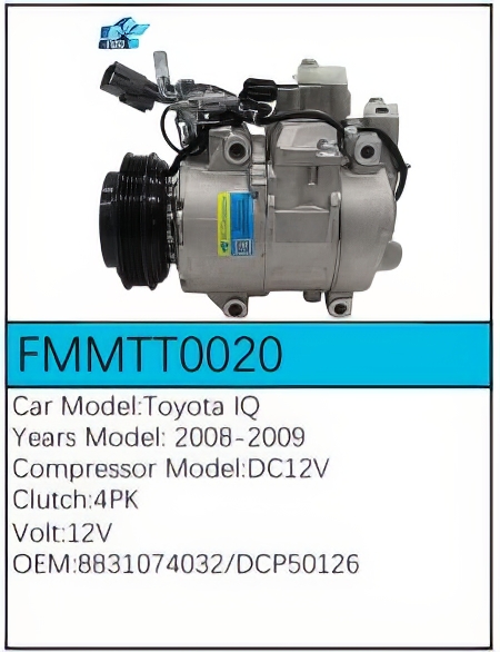 PartzBiz CE: -Compressor for Toyota - FMMTT0020 PartzBiz CE: -Compressor for Toyota - FMMTT0020