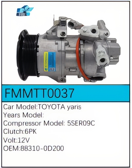 PartzBiz CE: -สำหรับคอมเพรสเซอร์ Toyota - FMMTT0037 PartzBiz CE: -สำหรับคอมเพรสเซอร์ Toyota - FMMTT0037