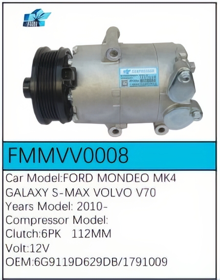 PartzBiz CE: -สำหรับคอมเพรสเซอร์ Volvo - FMMVV0008 PartzBiz CE: -สำหรับคอมเพรสเซอร์ Volvo - FMMVV0008